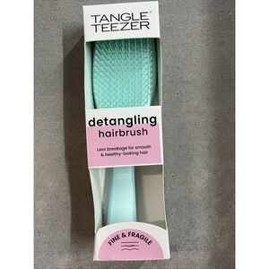 Tangle Teezer Ultimate Detangler Hairbrush, Ideal For Wet Hair, Mint Green